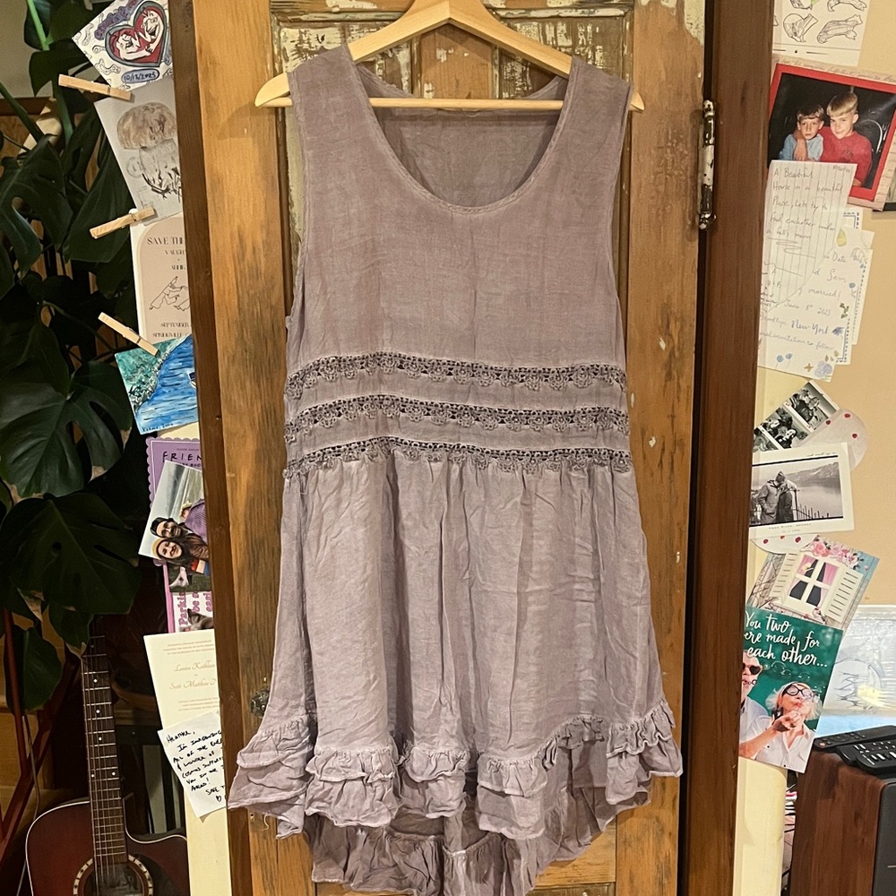 Entro Lavender Sleeveless Dress